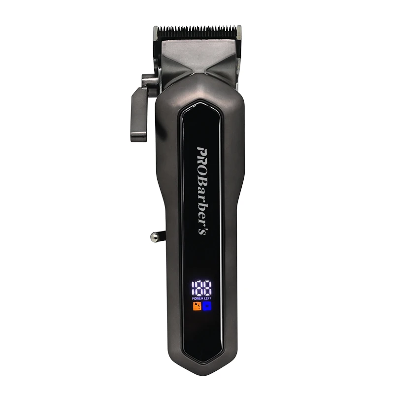 Wholesale High Quality Electric Hair Trimmer For Men Rechargeable Private Label Manner Clippers Hair Clipper With Lcd Display
