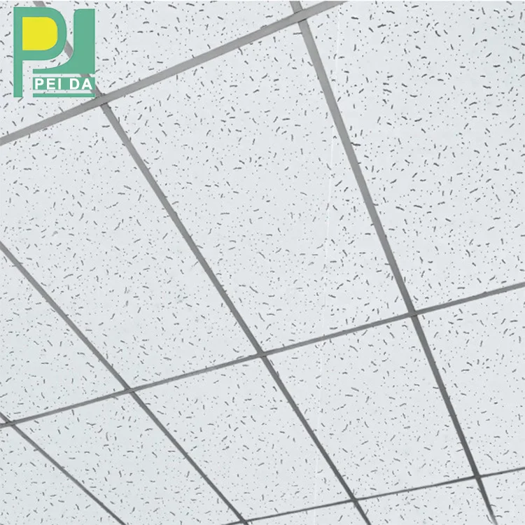 Fashion 2X4 Acoustic Mineral Fibre Ceiling Tiles For Commercial