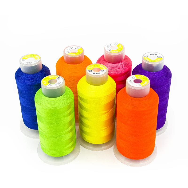 
Guangzhou Manufacturer 120D 100% Rayon Viscose Material Embroidery Thread for Machine Sewing 