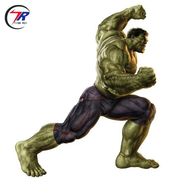 Best quality 3D printer resin Marvel The Angry Hulk resin statues  for sale