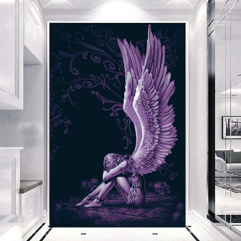 5D 30*40cm Portrait DIY Full Drill the Modern Home Decoration Diamond Painting Kit with Square/Round Stones Custom Picture Craft