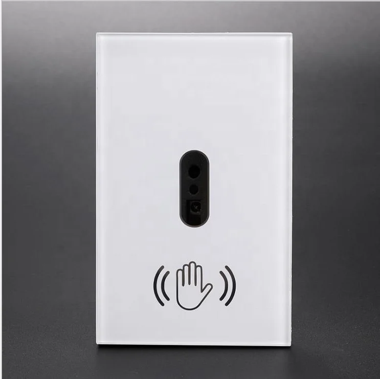 Wall Infrared Sensor Us StandardWave Switch Without Touching The Glass Panel American RAnd Is Mostly Used For Lighting