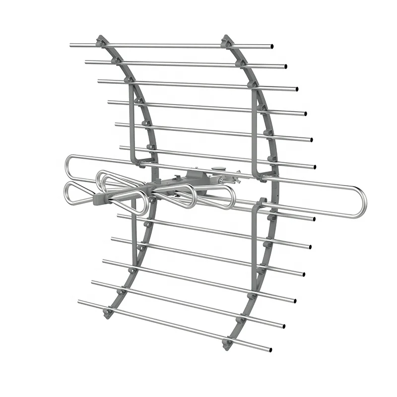 
GREENTEK High Gain Strong Easy Assembly UHF VHF Digital Outdoor Terrestrial TV 470-862MHz Yagi Antenna 