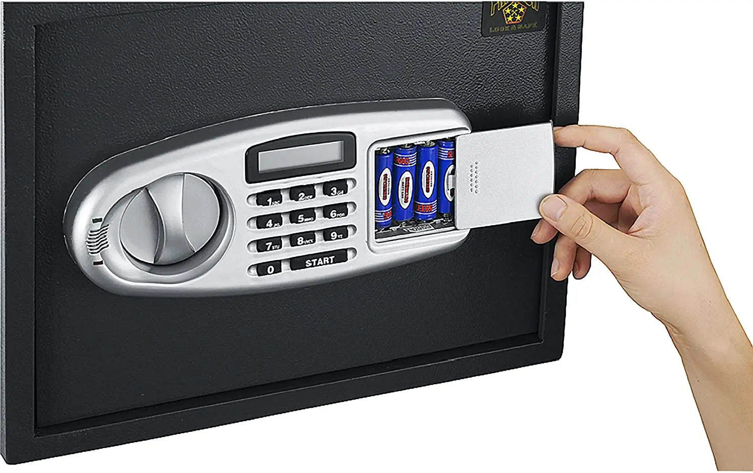 SAFE Digital Depository Safe  Electronic Drop Box with Keypad 2 Manual Override Keys  Deposit Cash Easily