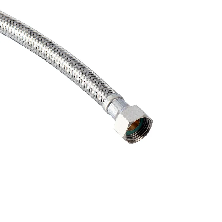 Made in China Flexible Stainless Steel Shower Toilet Leak Proof Shower Nylon Wire Braided Flexible Hose