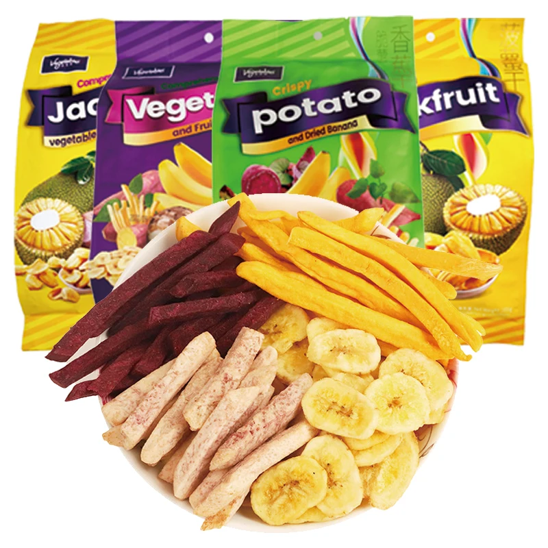 Dry Jackfruit/Vegetable/Potato and Banana Vegetable and Fruit Chips Snack