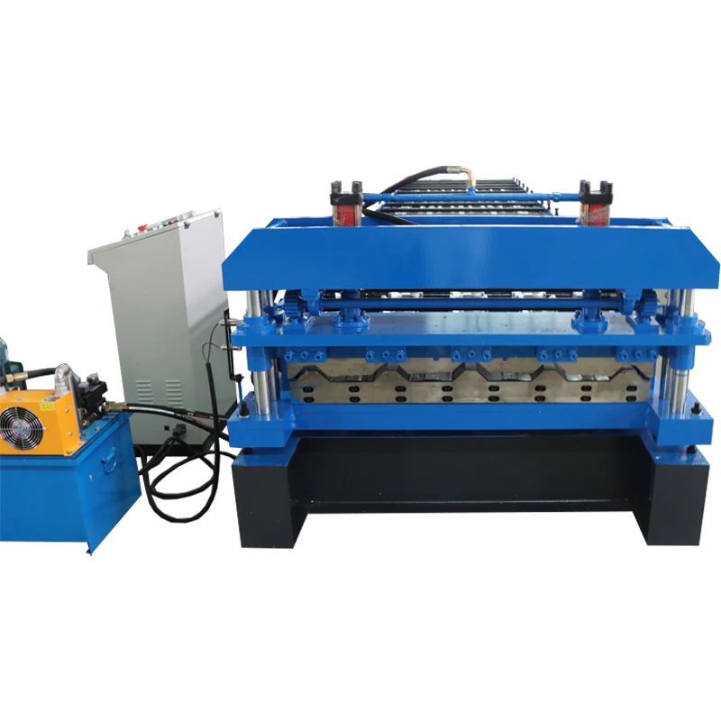 U Rib Panel PBR panel trapezoidal Metal Roof Tiles making machine Aluminum wall sheet cold roll forming machine