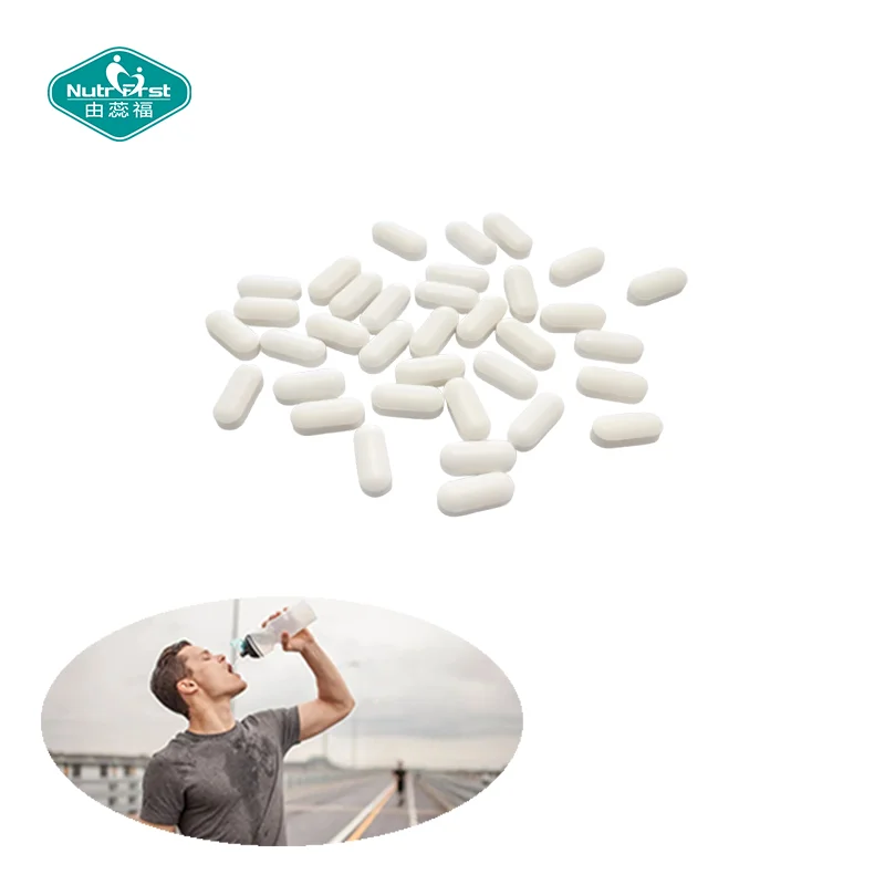 Nutrifirst на заказ OEM улучшают работоспособность поддерживающие здоровье мышц таблетки электролита