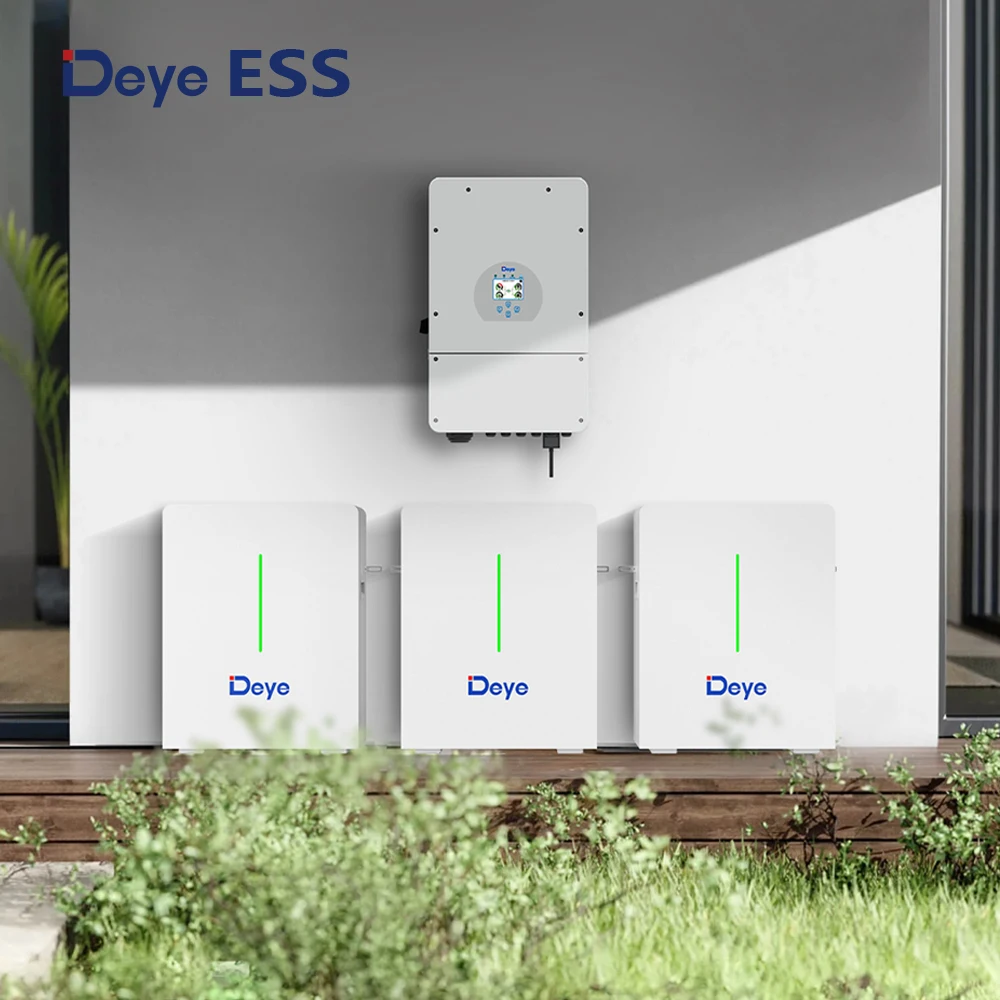 Deye ESS RW-F10.6 купить 208ah lifepo4 литиевая солнечная домашняя настенная батарея для хранения ценовой контейнер