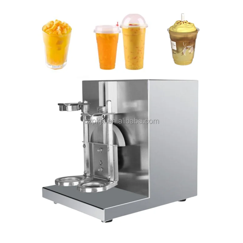 Double Head Automatic Boba Tea Shaker Milk Tea Shaking Machine for Bubble Tea