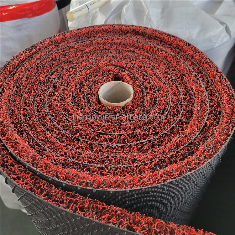 PVC Coil Loop Noodle Pvc Cushion Spaghetti Carpet Roll Car Floor Mat Pvc Car Mat for Car Interior