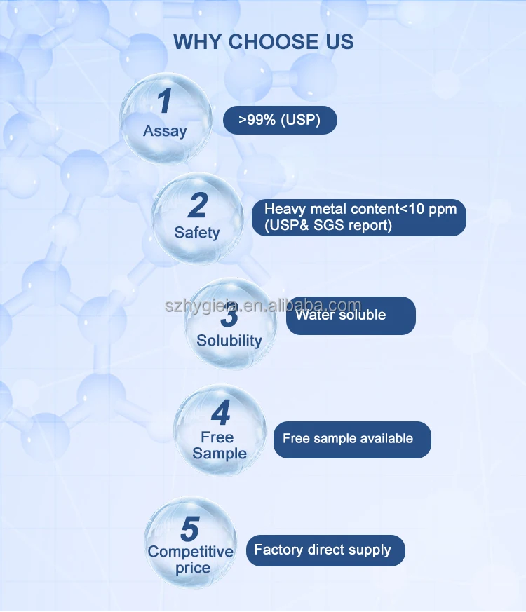 Лидер продаж цитиколин CDP порошок холина без глютена