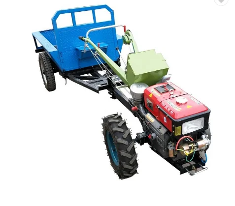 Agriculture machinery agric products 1 ton mini trailer farm trailer linked with walking tractors