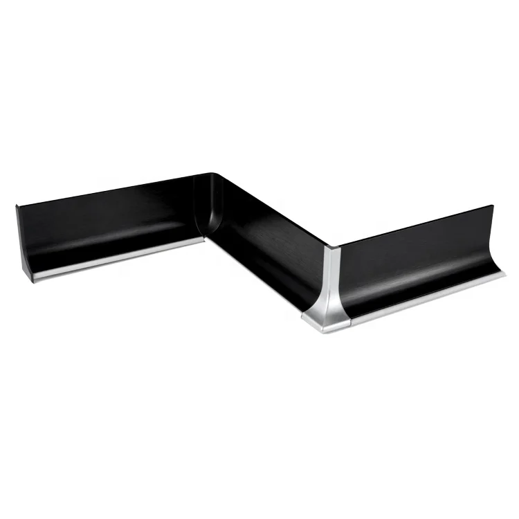 Furniture kitchen cabinet embedded  aluminum Gola shape handle aluminum Profile J & C Shaped kitchen cabinet drawer handle