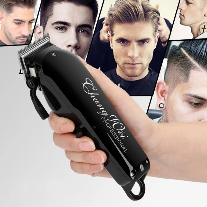 Новинка 2021, волшебная Металлическая машинка для стрижки волос, электрическая бритва, Мужская стальная бритва, триммер, подходит для парикмахерской