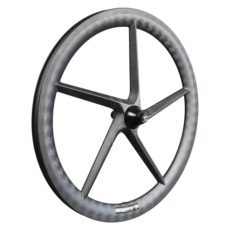 20inch 451 5 Spoke Wheelset Full Carbon Five UD/3K/12k Matte/Glossy V Brake/ Disc Brake Bicycle Wheel for Folding Bike