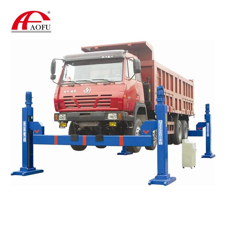 
20 ton heavy duty column bus truck jack stand lifts for large vehicles 
