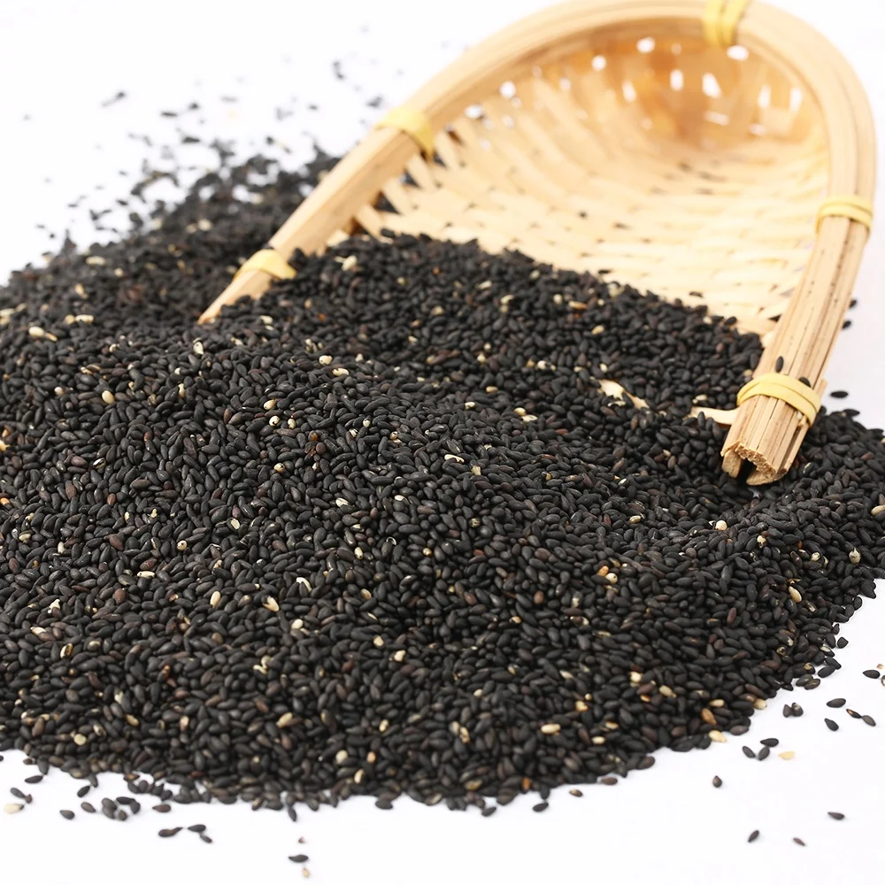 High Quality Wholesale natural sesame black 100% sesame seeds for sale