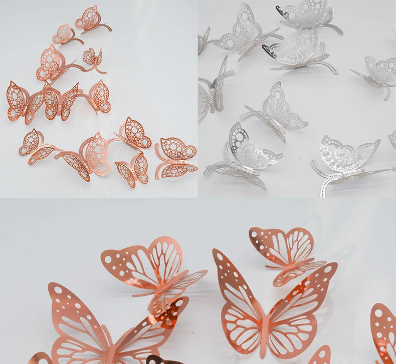 Hot Selling Cheap Price Self Adhesive Butterfly Wall Sticker