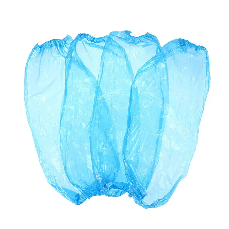 Disposable Blue Polyethylene Arm PE Sleeve Cover for Food Processing