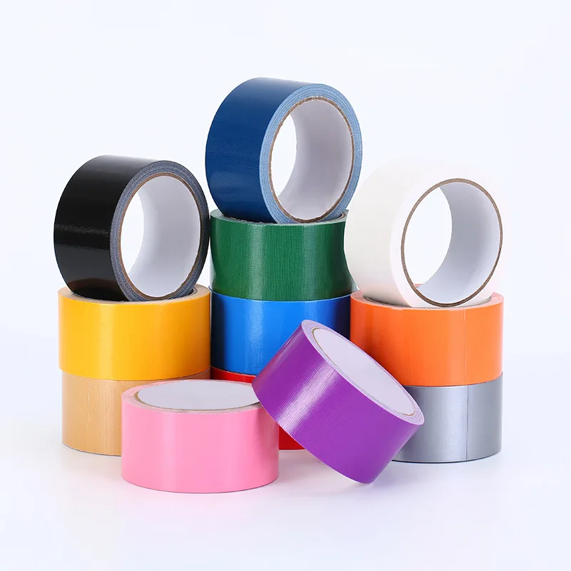 PVC cloth duct tape Floor Marking Tape Roll Custom Color duct tapes jumbo roll