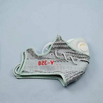  Модная хлопковая зимняя Хэллоуин кроссовок Yeezy 350 3 слоя моющиеся Уход за кожей лица