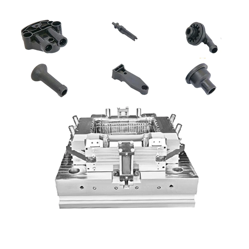 Mold Processing  Plastic Molds Injection Molding Plastic Buttons Rubber Particles Plastic PP Shell Injection Molding Processing