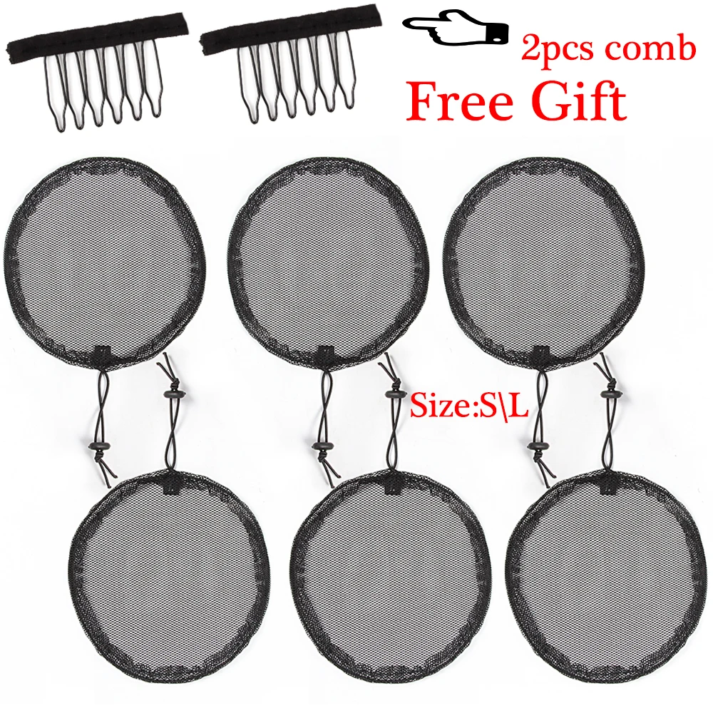 Wholesale Adjustable Strap Mesh Hairnet Ponytail Hair Net For Making Ponytail