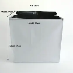 Useful White Plastic Planting Grow Bag Polyethylene Grow Bag For Plants Nursery Seeding Bags Plant Grow