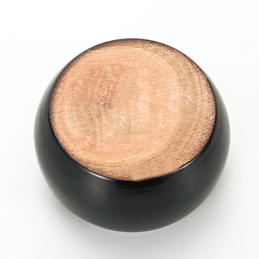 2022 New Style Bed Legs Black Bun Feet Replacement Furniture Wood Table Dining Chair Leg Round Wooden Sofa Legs