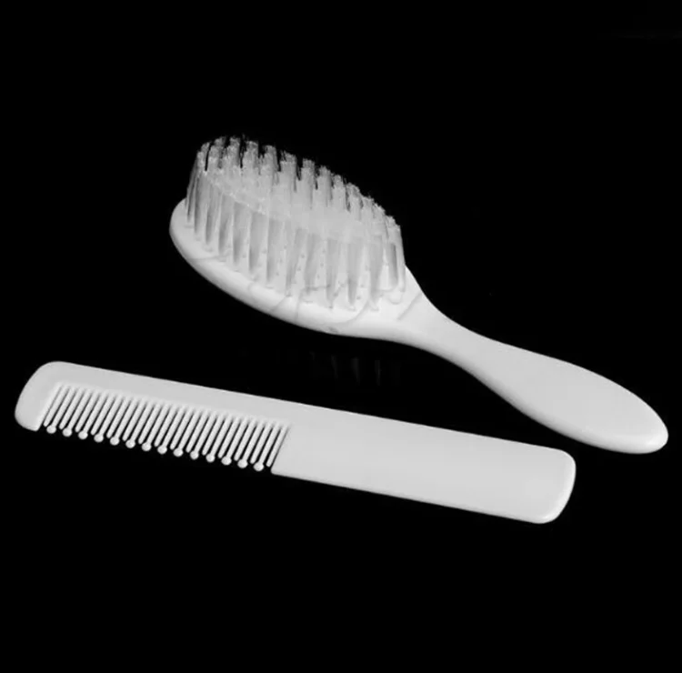 2PCS/Set Soft Infant Comb and Hairbrush Set for Baby Safety Children Brushes of Hair Care Products