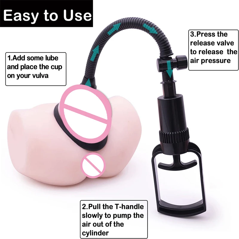 Hot selling female toy vaginal massager sucks labia stimulation,manual pussy pump for Women masturbator,Breast  Massager