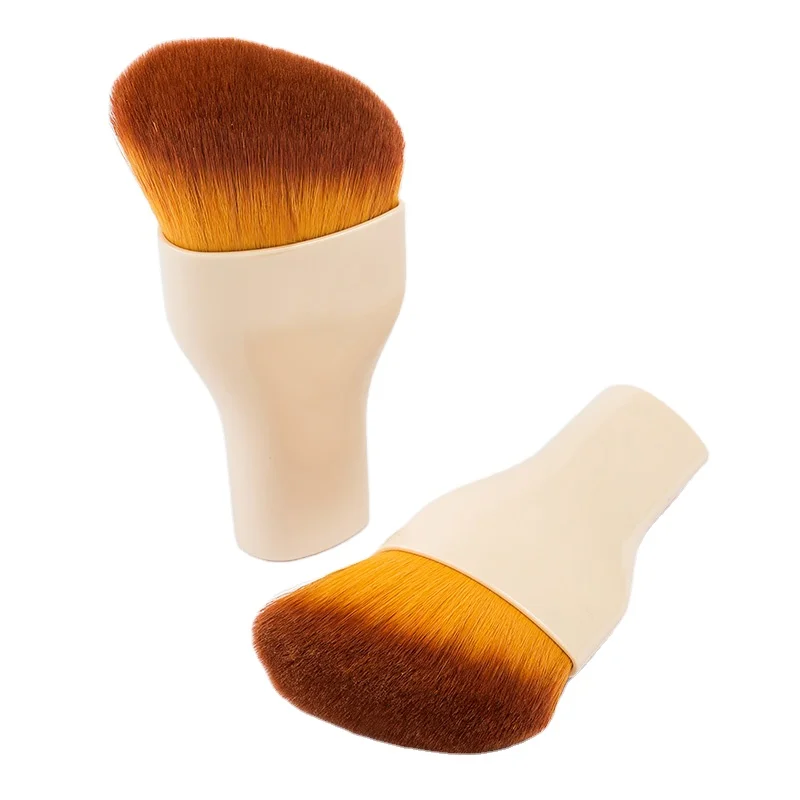 NATURE BROWN  1PCS Hot Selling Single Pink Handle Makeup Brush High Quality Cosmetic Make up Brushes Custom Logo