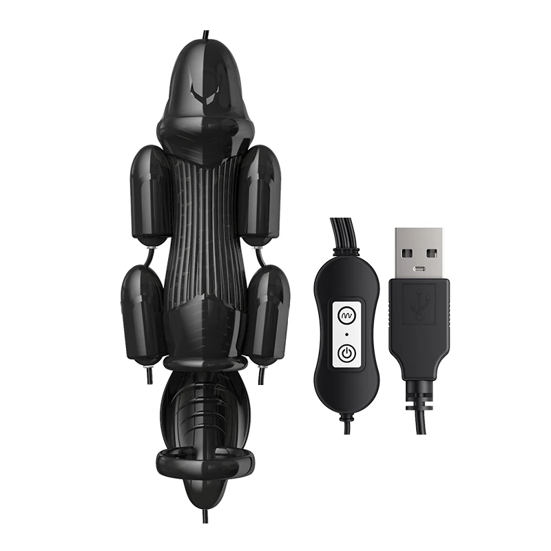 Penis vibrator massager wireless charging male trainer vibrator sex toys