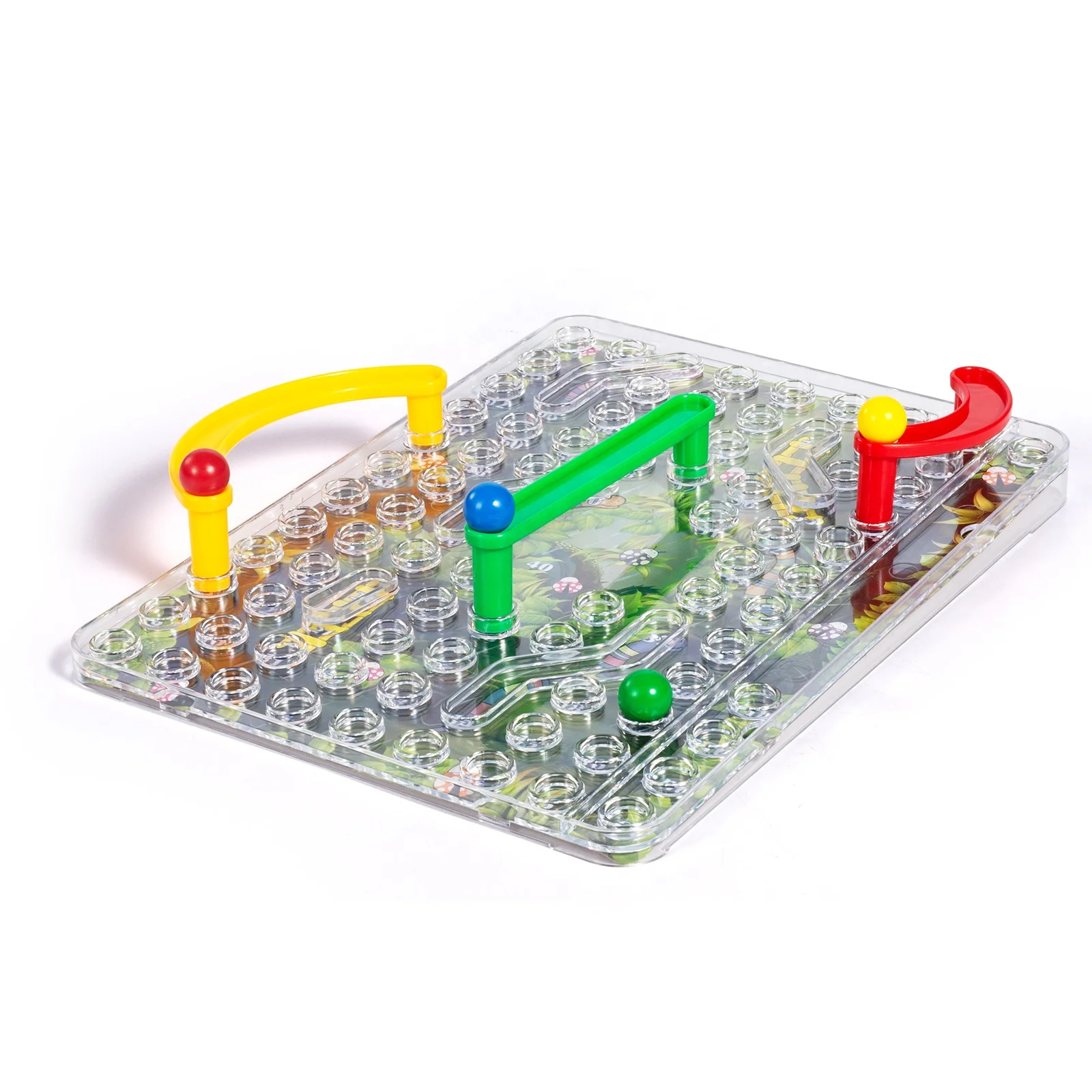 Snakes Ladders Puzzle Family Game Children Funny Table Game