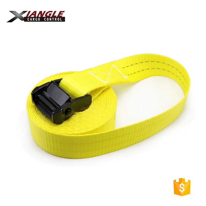 
Wholesale 2inch 35mm black e coating metal cam lock buckle lashing tie-down belt straps 