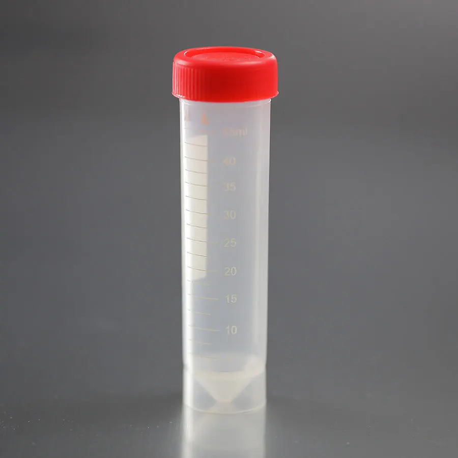 Пробирки одноразовые круглые прозрачные пластиковые конические с дном, 15 мл, 50 мл