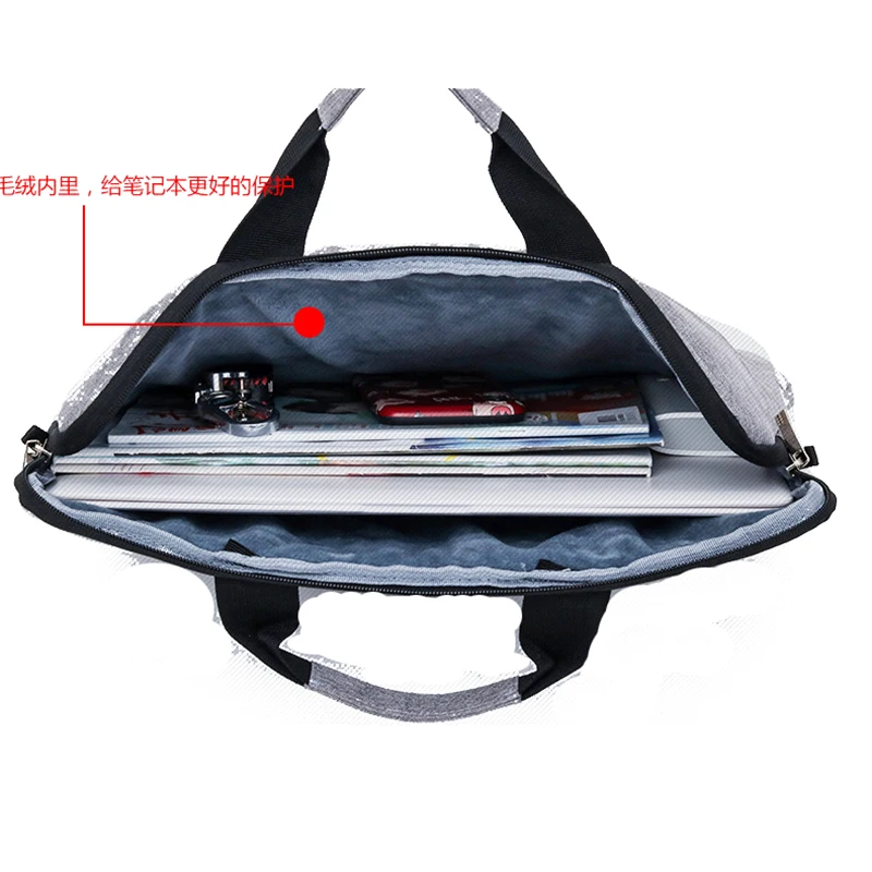 Promotion gift 16 Inch Portable Waterproof Polyester Laptop Bag