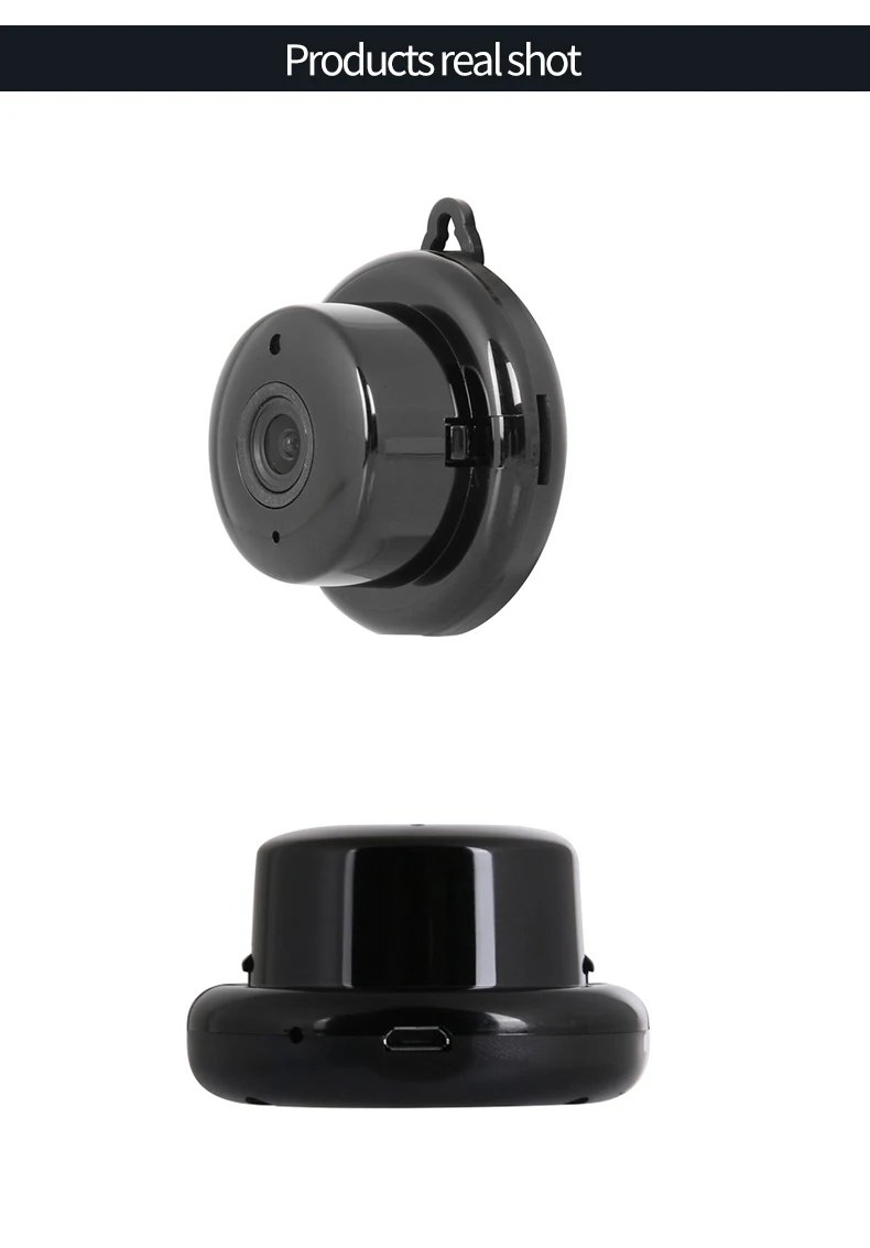 HD Mini Camera Security Monitoring Home Wireless WiFi Camera Infrared Night Vision Cam