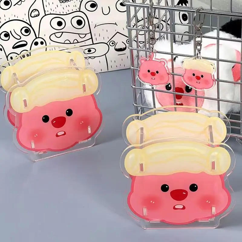 Clear Acrylic Desk Organizer with 4 Compartments Plastic Pen Pencil Holder for Office School Makeup Brush Storage for Home Use