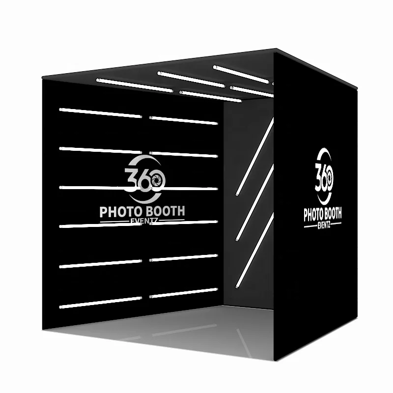 Newest Event Photo Booth 360 Degree Enclosure Trade Show vogue booth