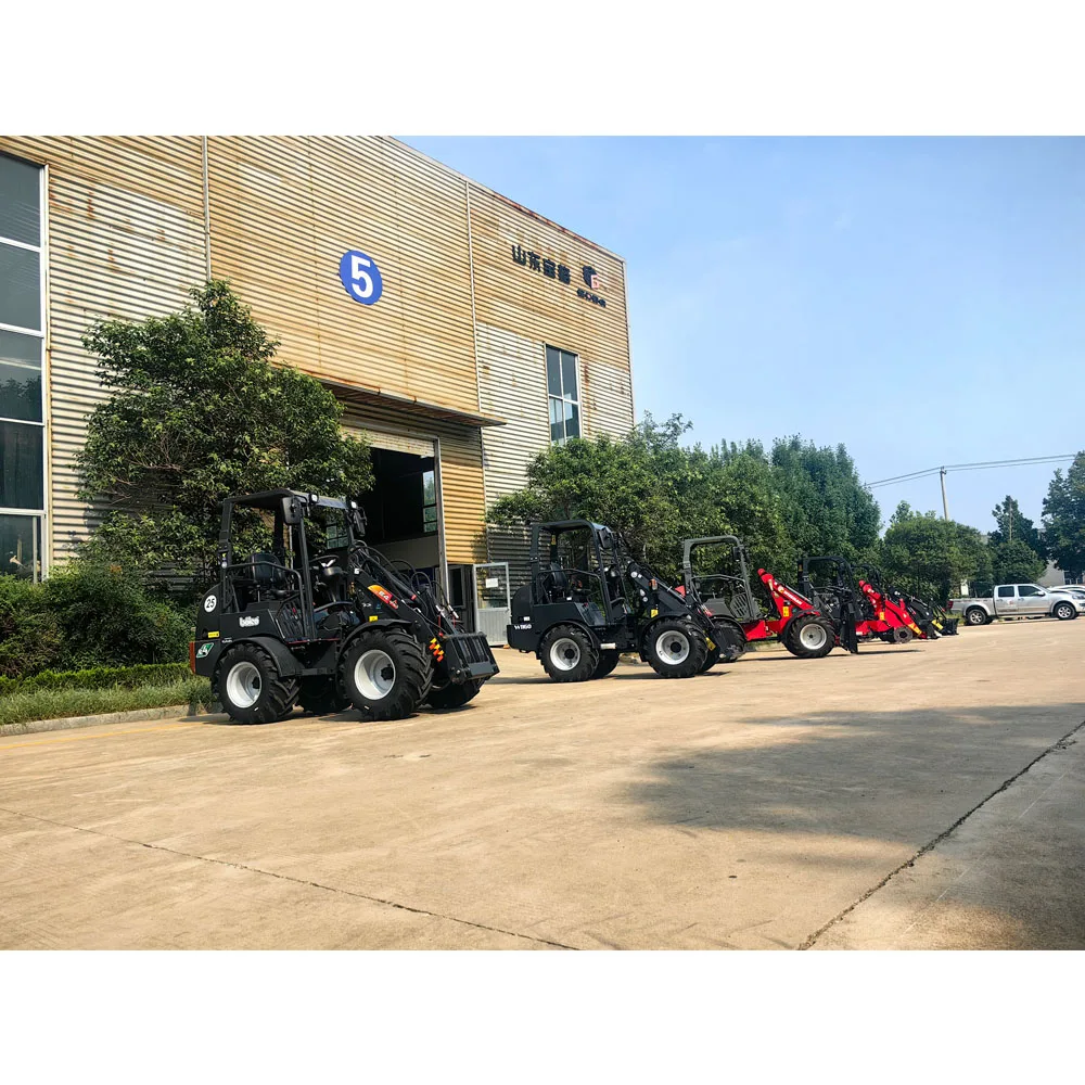 Small Loader with Big Power: High Payload Capacity for Small Spaces