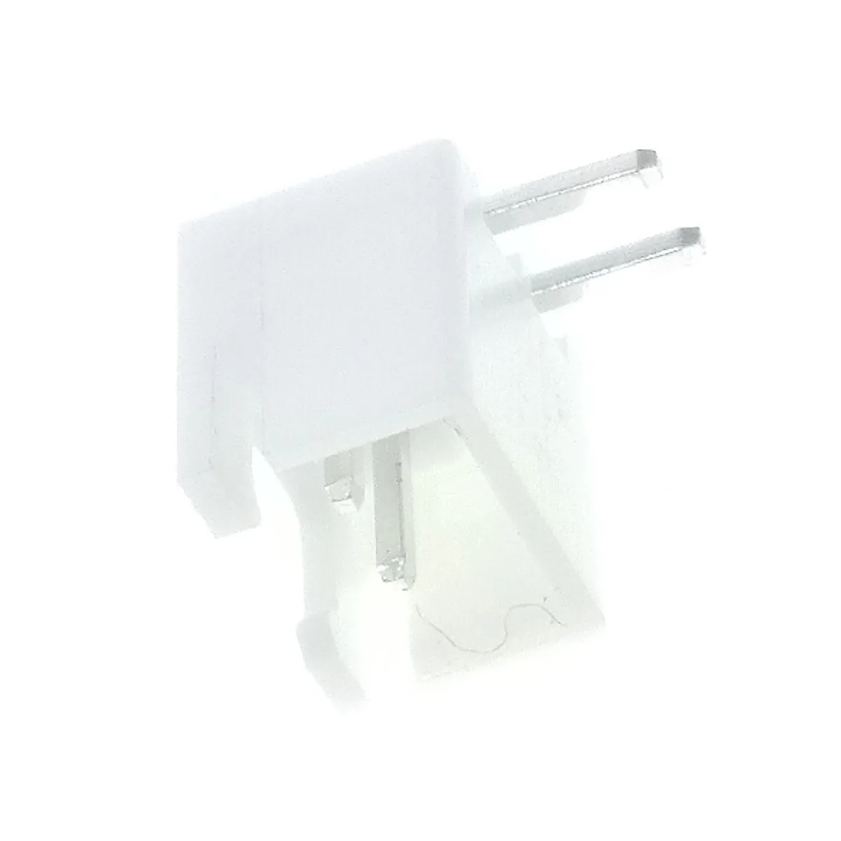 XH2.54 2P Terminals Plastic Shell Male Plug Connector Adaptor XH2.54mm Curved Needle Connector 2Pin Male Connector