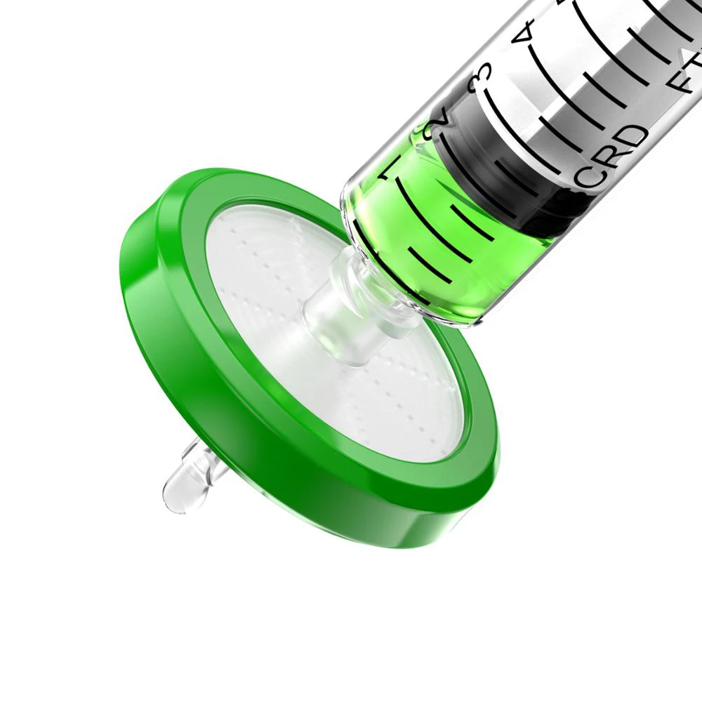 Wholesale Laboratory Disposable Pink Hydrophobic 0.22 0.45 Sterile Syringe Filter 33mm