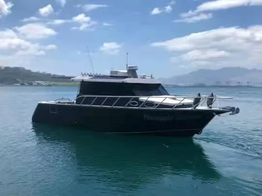 Poseidon Luxury 36ft 11m Aluminum Center Cabin Fishing Speed Boat Sport Yacht Cabin Cruiser With Motor