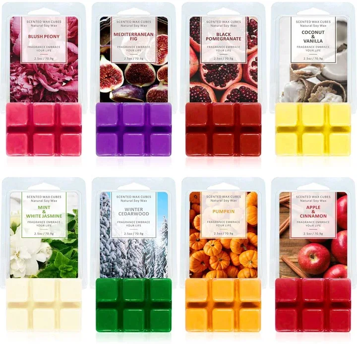Organic Wax Soy Melts Fragrance Manufacturers wax melt cubes
