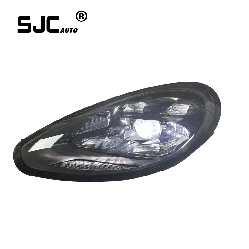 11-18 for Porsche Cayenne headlight assembly Cayenne refit 19 matrix LED daily running light old change new