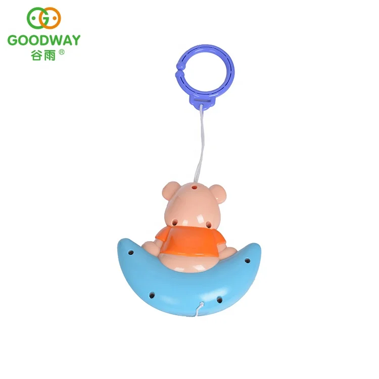 
High Quality Nontoxic Cute Soothing Series Baby Toy for Infant Funny Pull Bell 