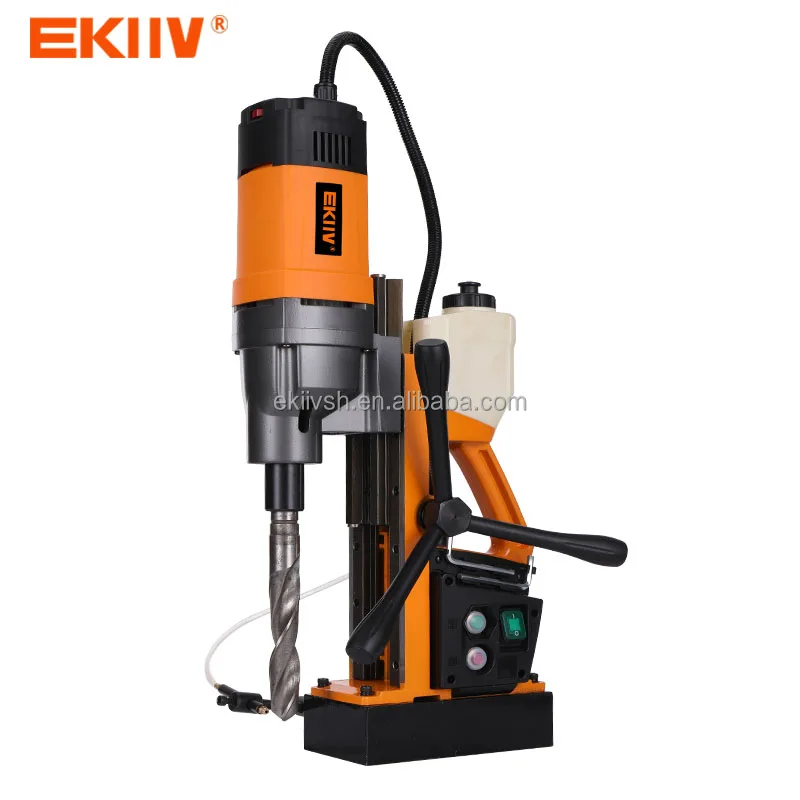 Ekiiv MW-N50C 1700W 15500N 12-50MM 6-speed adjustable speed two-stage stroke 270MM twist bit diameter magnetic drilling machine