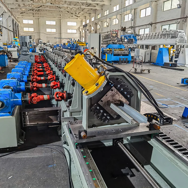 Hot Dipped Galvanised Steel M Shape Sigma Profile Roll Forming Machine